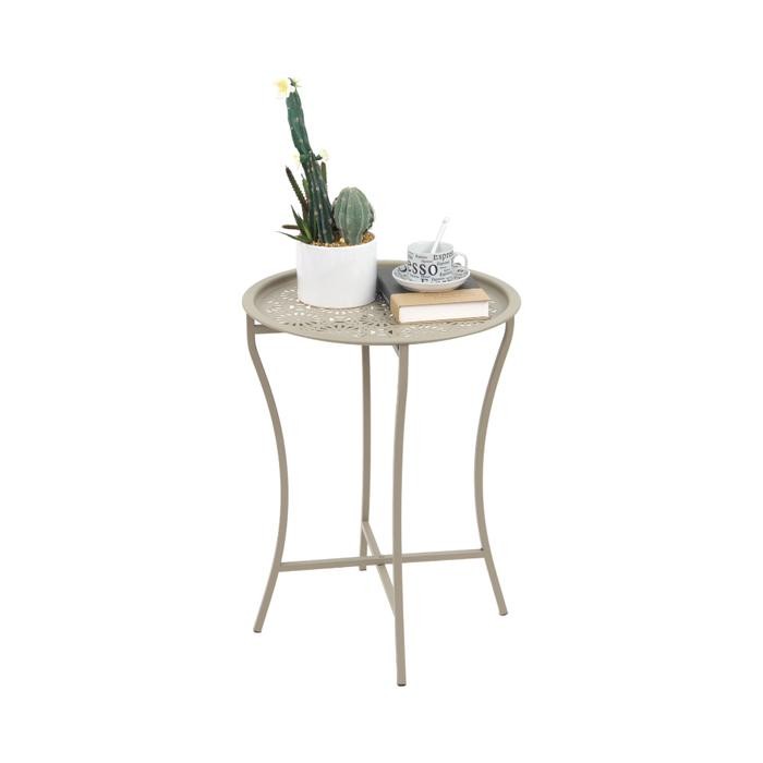 Jual AZKO Soleil Luna Meja Sisi Tray End Table Meja Kecil Aesthetic ...