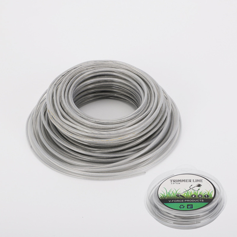 Jual 3.0mm Steel Wire Grass Trimmer Wire Rope Garden Tools Lawn Mower ...