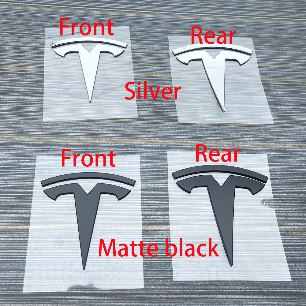 Jual IMPORT 1 pcs suitable for Tesla logo Model 3 Mode Y car front hood ...