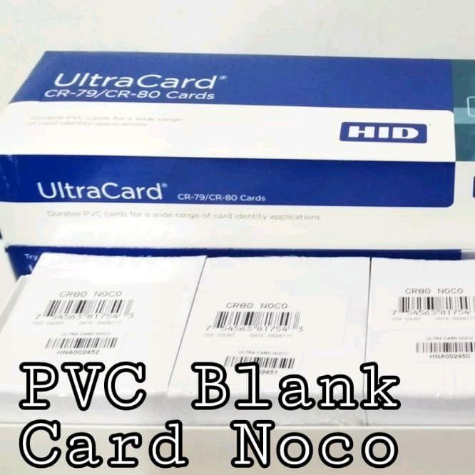 Jual OJ Kartu PVC Ultracard Noco for ID Card Printer | Shopee Indonesia