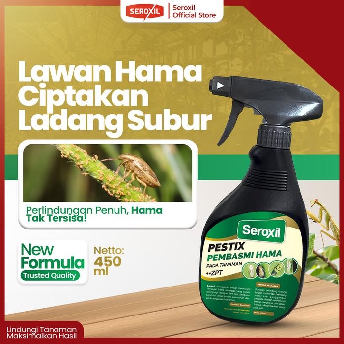 Jual 450ml (Seroxil) Pestisida-Insektisida Anti Lalat/Kutu Daun/Ulat ...