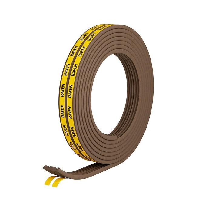 Jual RAVEN Door Seal RP59 Brown 6 Meter Penutup Celah Pintu dan Jendela ...