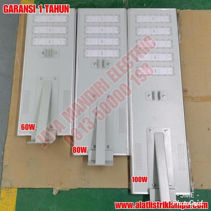 Jual LAMPU JALAN LED SOLAR CELL 80WATT PJU TENAGA SURYA 80 WATT PANEL ...