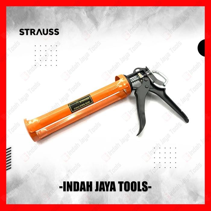 Jual STRAUSS Caulking Gun - Alat Tembakan Lem Botol Silikon Silicone ...