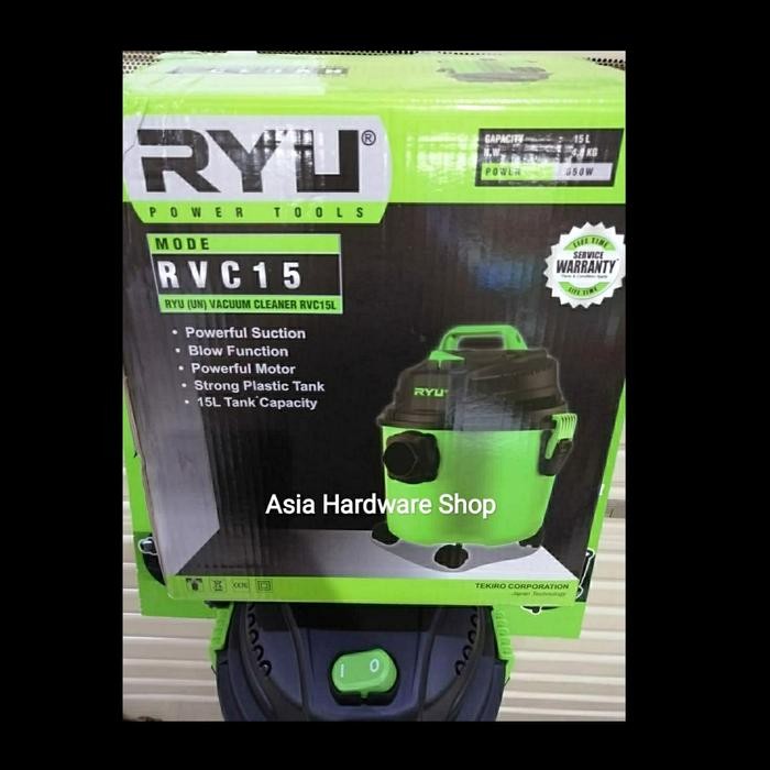 Jual RYU Vacum Cleaner RVC15 Mesin Vacuum Penyedot Debu Basah Kering ...