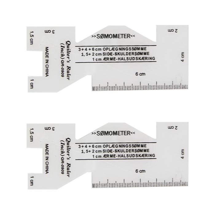 Jual omar- Penggaris Jahit-Menjahit - Quilting Ruler - Kl Ruler Qr 0909 ...