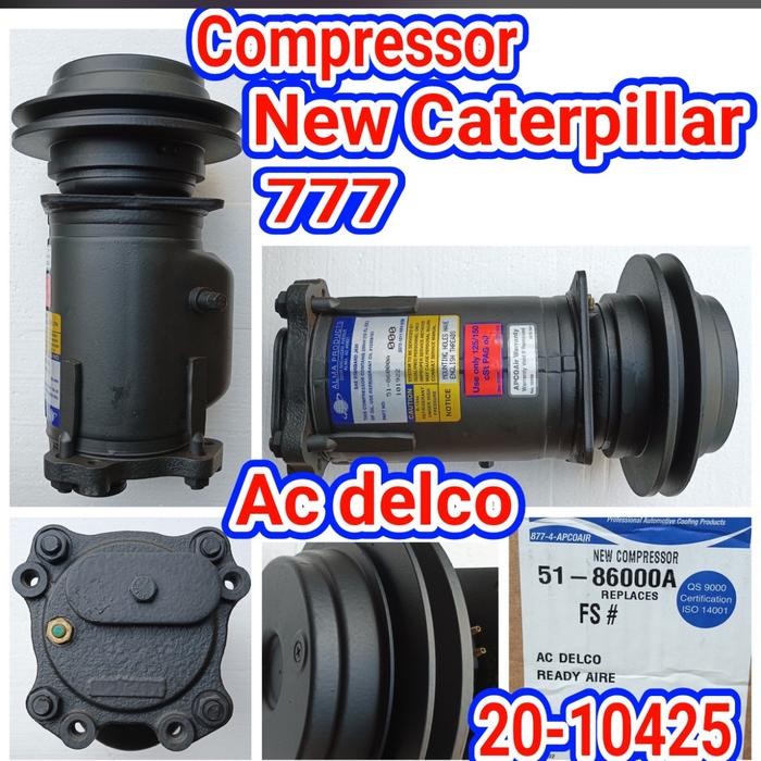 Jual Compressor Kompresor New Caterpilar Caterpillar 777 Ac Delco ...