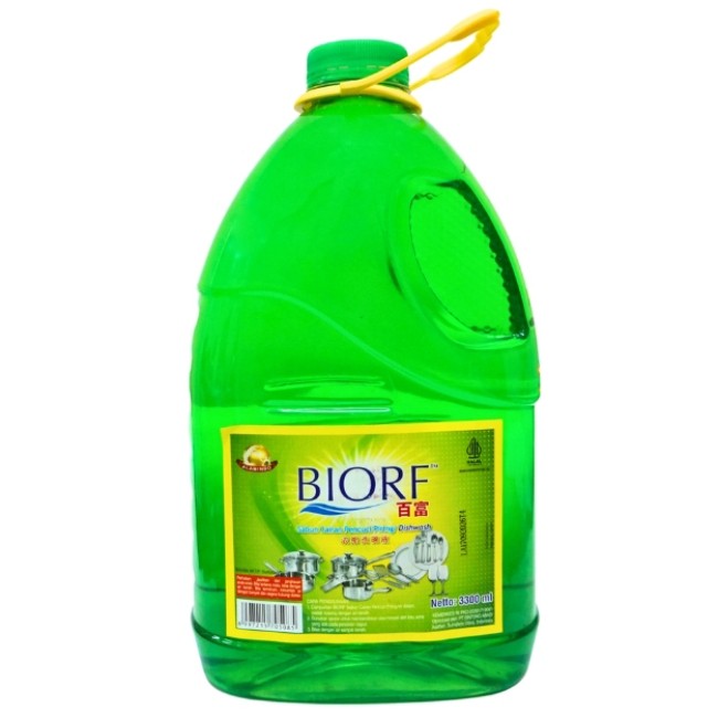 Jual S28771 BIORF LIQUID PENCUCI PIRING 3300ML BTL MAJU BERSAMA ...