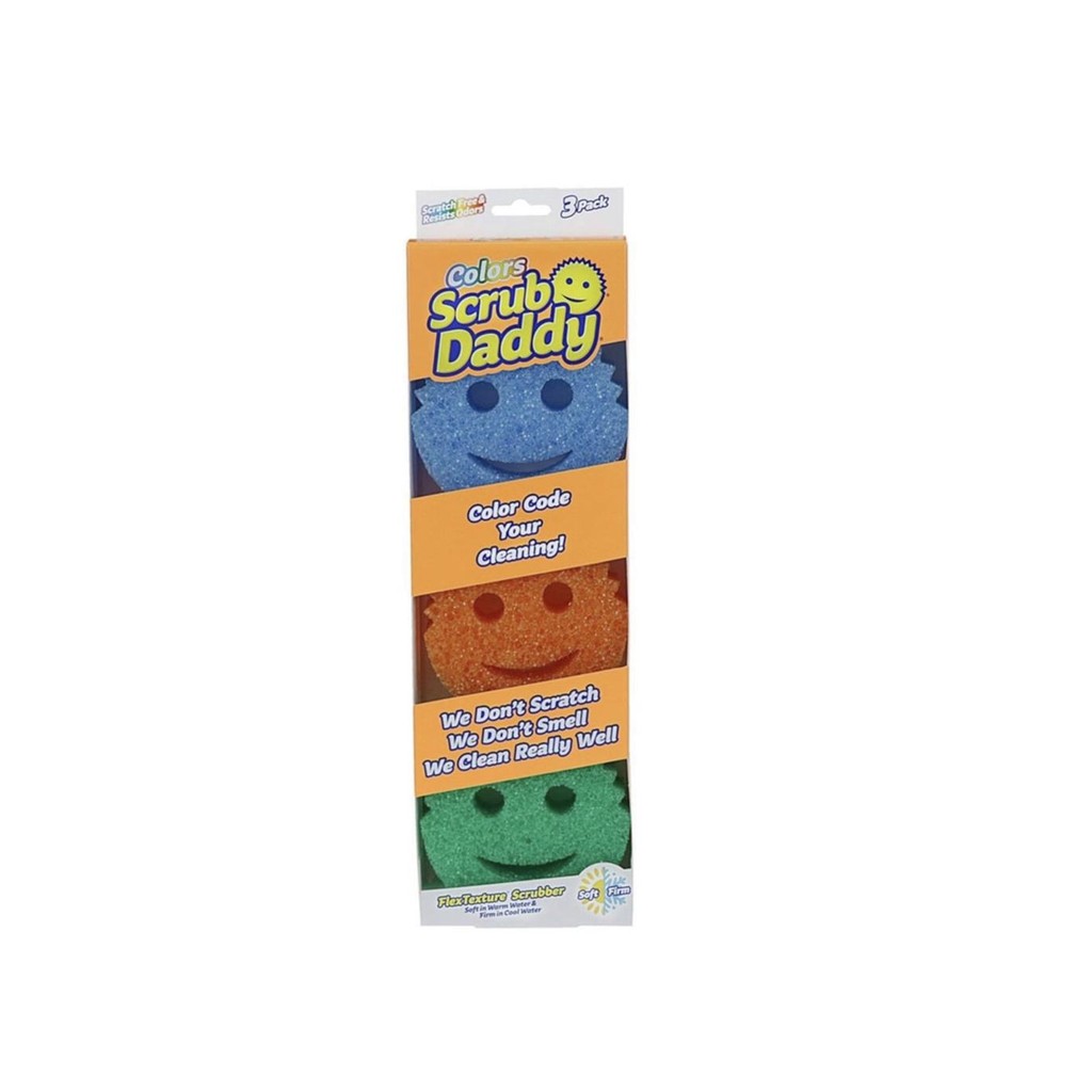 Jual Scrub Daddy Set sponge Spons 3 Warna | Shopee Indonesia
