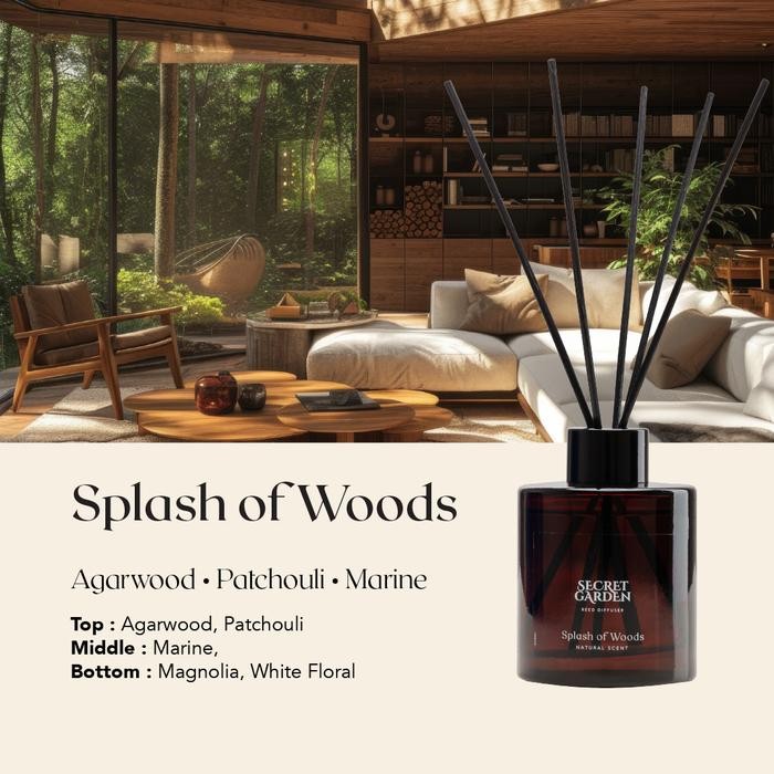 Jual Stok Baru Secret Garden - Splash Of Woords Aroma Reed Diffuser ...