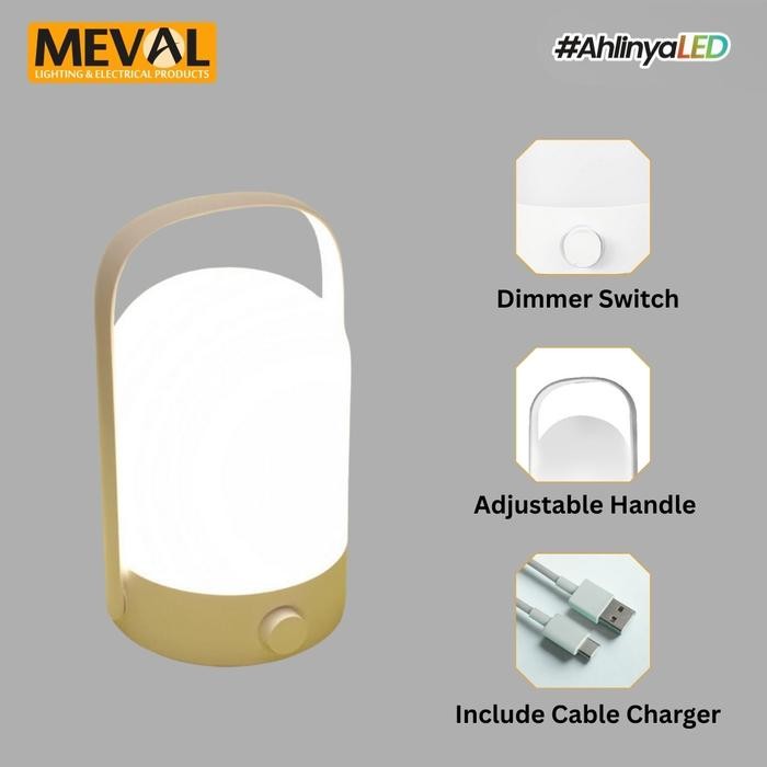 Jual iqea- Meval Lampu Emergency 30 Led Daya Tahan 50 Jam Dimmable ...