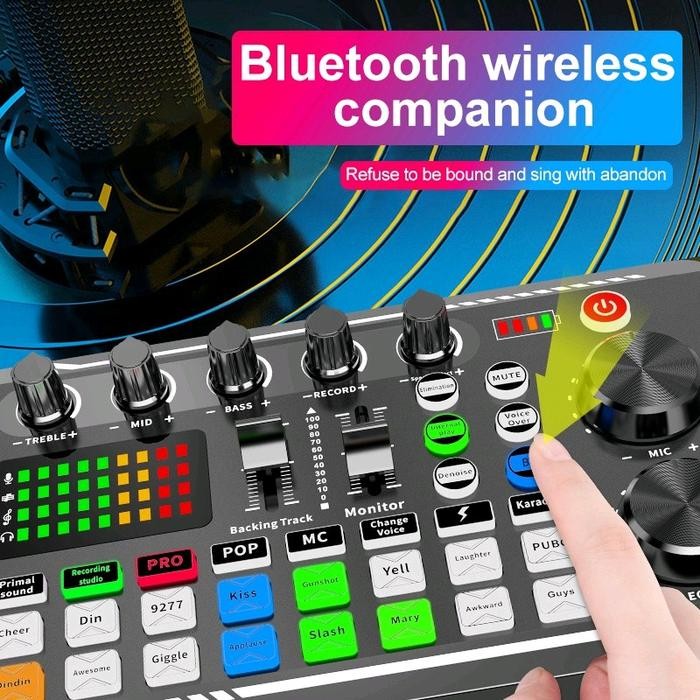 Jual Asrock Computer - F998 Live Broadcast Sound Card F998 Mixer ...