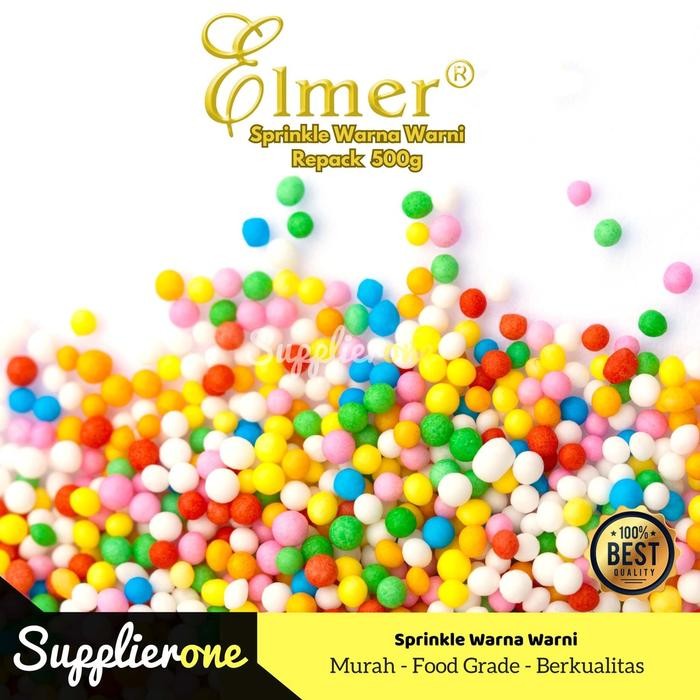 Jual instanChatsaja- Elmel Springkle / Springkle Warna Warni Repack ...