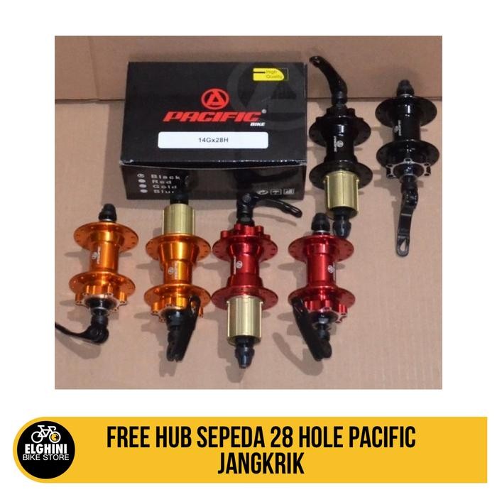 Jual Free Hub Sepeda 28 Hole Pacific Jangkrik | Shopee Indonesia