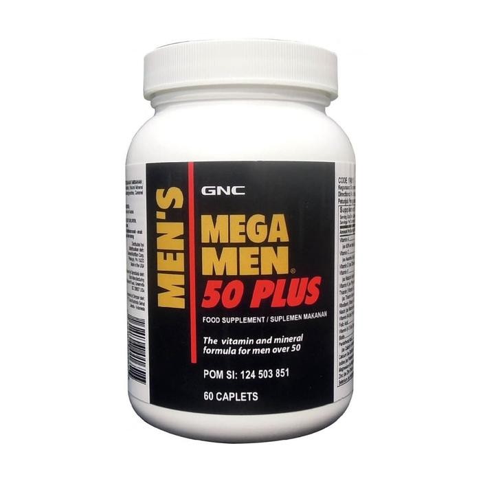 Jual GNC Mega Men 50 Plus Original | Shopee Indonesia