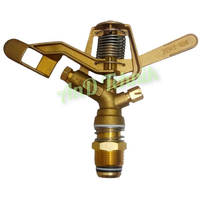Jual SPRINKLER TAMAN KUNINGAN / TABOK / BRASS PULSATING SPRINKLER 3/4 ...