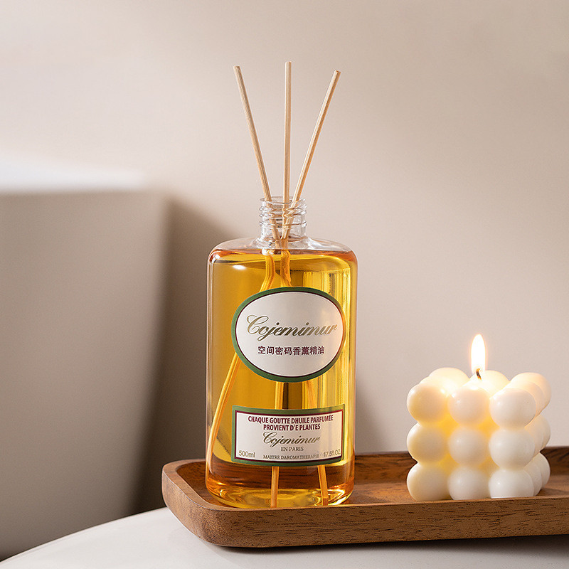 Jual 500ml/250ml Plant Essential Oil Reed Diffuser Refill Oil Home ...