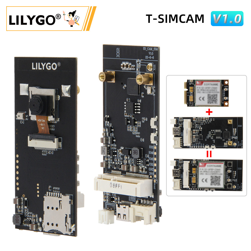 Jual BEST SELLER LILYGO® T-SIMCAM ESP32-S3 CAM Development Board WiFi ...