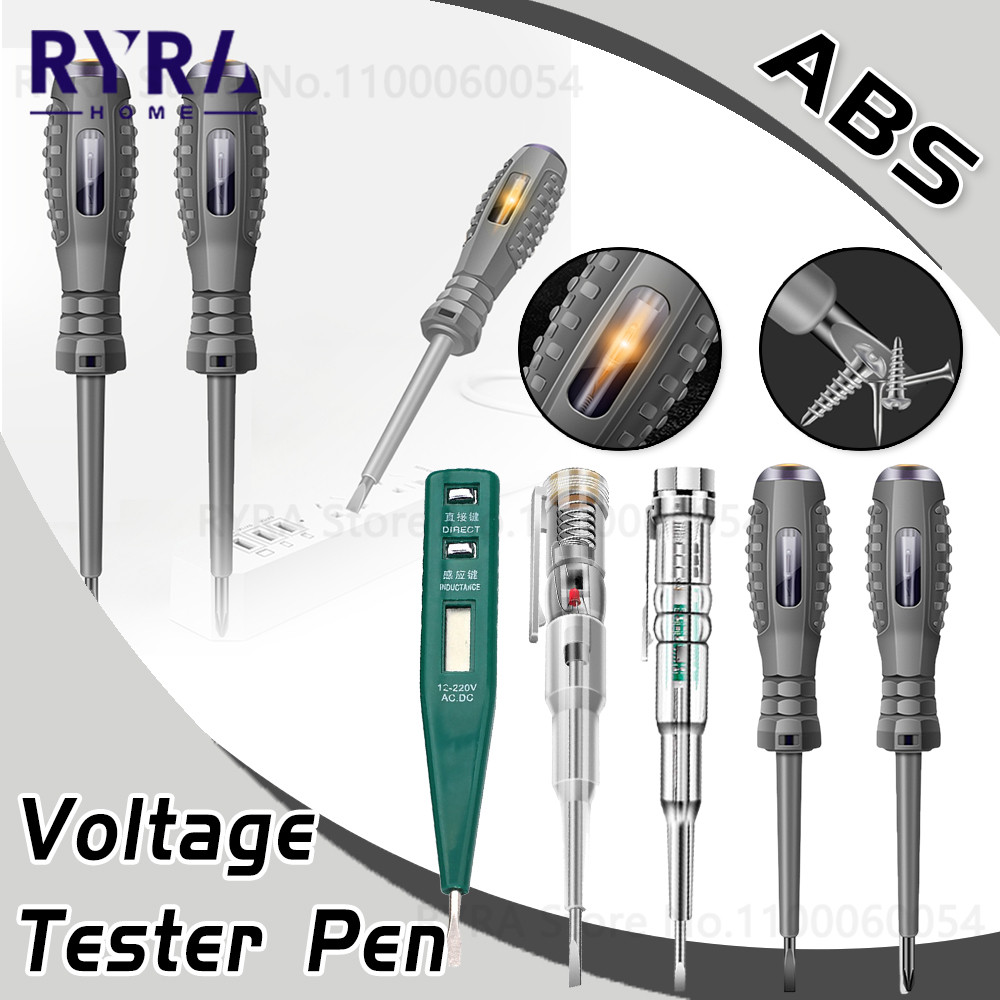 Jual Slotted Phillips Voltage Meter Screwdriver Neon Bulb Indicator 