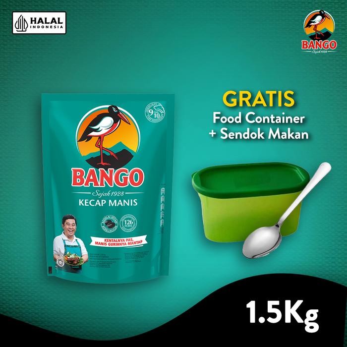 Jual 3kyl- [Free Food Container + Sendok Makan] Buy 1 Bango Kecap Manis ...
