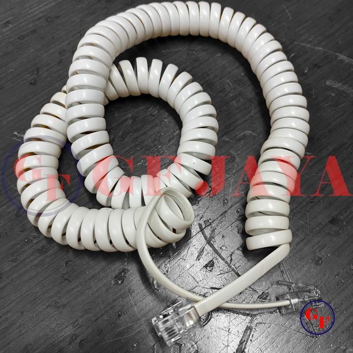 Jual New Kabel Telepon Spiral Gagang Telepon 3 Meter | Shopee Indonesia