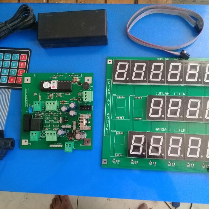 Jual Cpu Pom Mini Lengkap Display 7 Segments 1,2 Pertamini Pommini ...