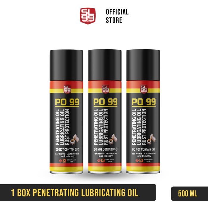 Jual 1 BOX - 20 PCS - SL99 Penetrating Lubricating Oil 500ml Pelumas ...