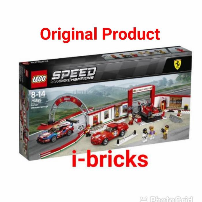 Jual lego speed champions 75889 Ferrari ultimate garage | Shopee Indonesia