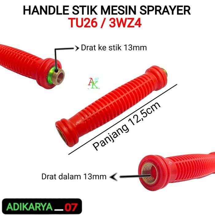 Jual Handle sprayer handel pegangan stik mesin semprot hama tipe TU26 ...