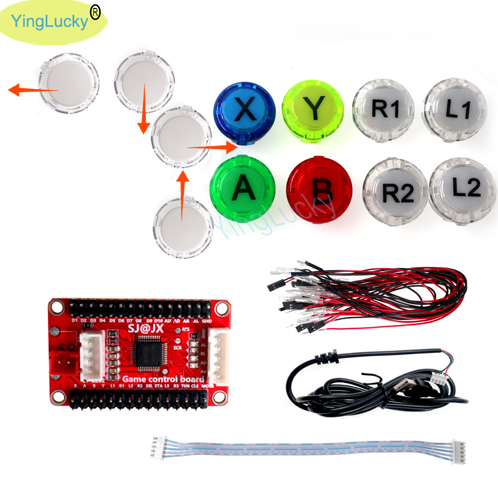 Jual Arcade Joystick DIY kit Hitbox Kit is used for Hitbox parts zero ...