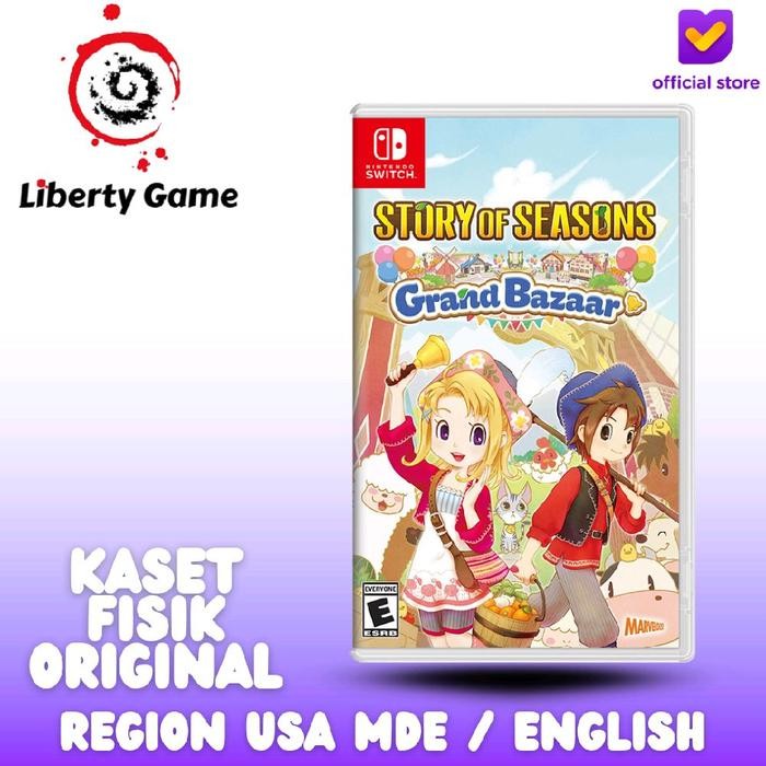 Jual ltfo- Nintendo Switch Story Of Seasons Grand Bazaar | Shopee Indonesia