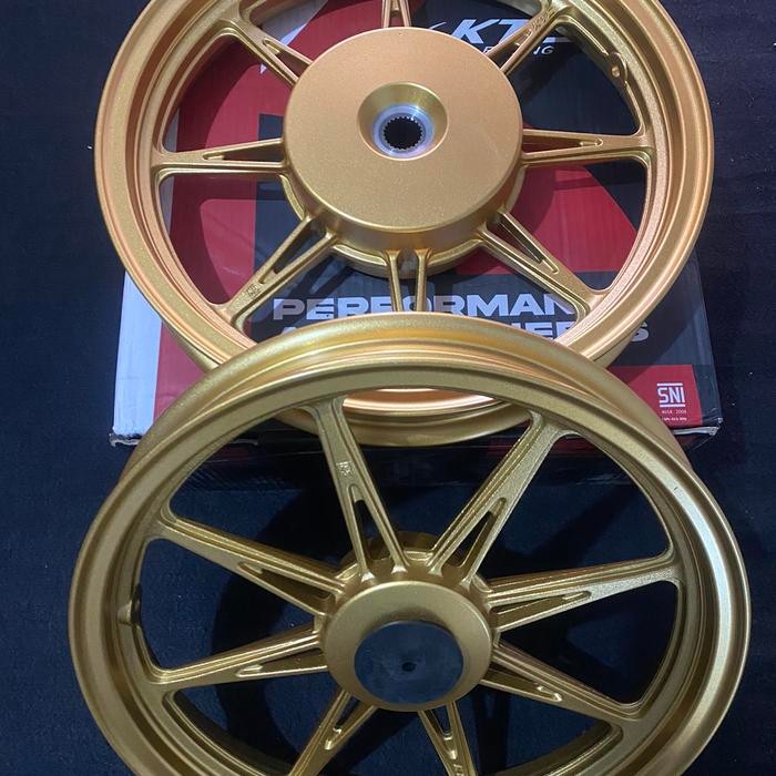 Jual Velg Ktc Racing Palang 8 Vario 125 Dan 150 Warna Gold | Shopee ...