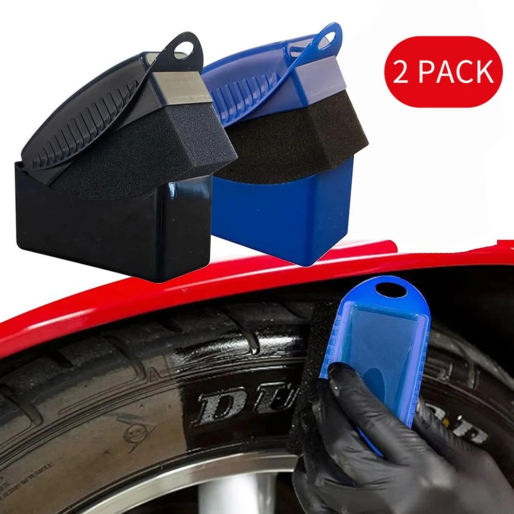 Jual 2Piece Car Tires Waxing Polishing Cleaning Wipe Washing Tire Tyre ...