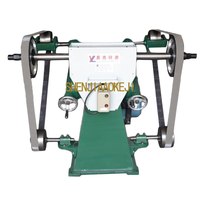 Jual NEW 4kw electric sand belt machine Triangle sand belt grinding ...