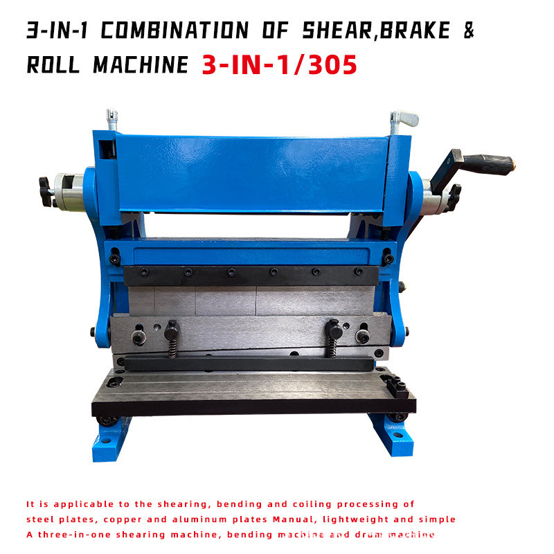 Jual NEW 3-IN-1/305 Combination Shear, Bending and Rolling Machine ...