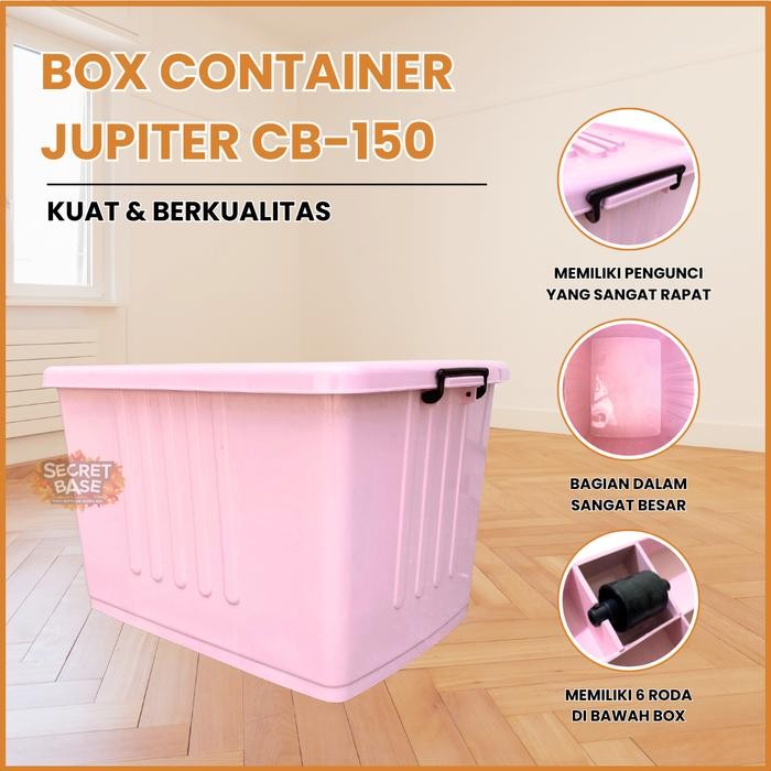 Jual BOX CONTAINER 150 LITER + RODA - Kontainer Box / Container Box ...