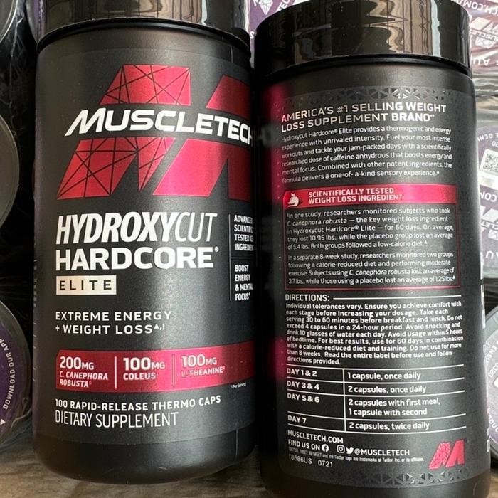 Jual Muscletech hydroxycut elite fatburn 100 capsule | Shopee Indonesia