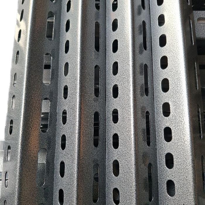 Jual Besi Siku Lubang Bahan Rak/Etalase 3.6x3.6 Tebal 1.2mm Panjang 2 ...