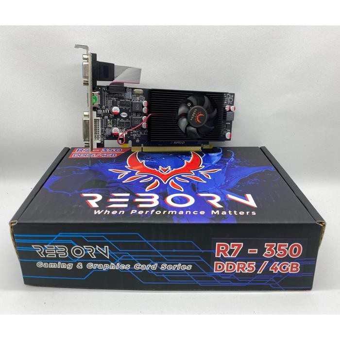 Jual VGA REBORN R7 350 4GB DDR5 | Shopee Indonesia