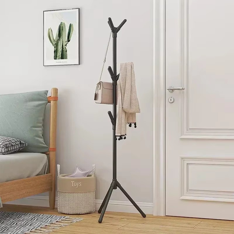 Jual Floor Standing Clothes Rack Tree Branch Shape Mobile Floor ...