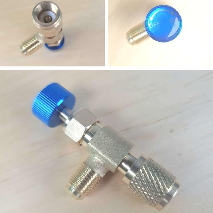 Jual Nepel Adapter Sambungan isi Freon AC Kulkas R410A R22 ke R22 ...