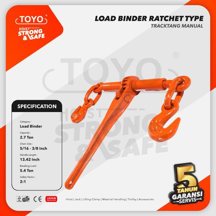 Jual LOAD BINDER RATCHET TYPE 5/16
