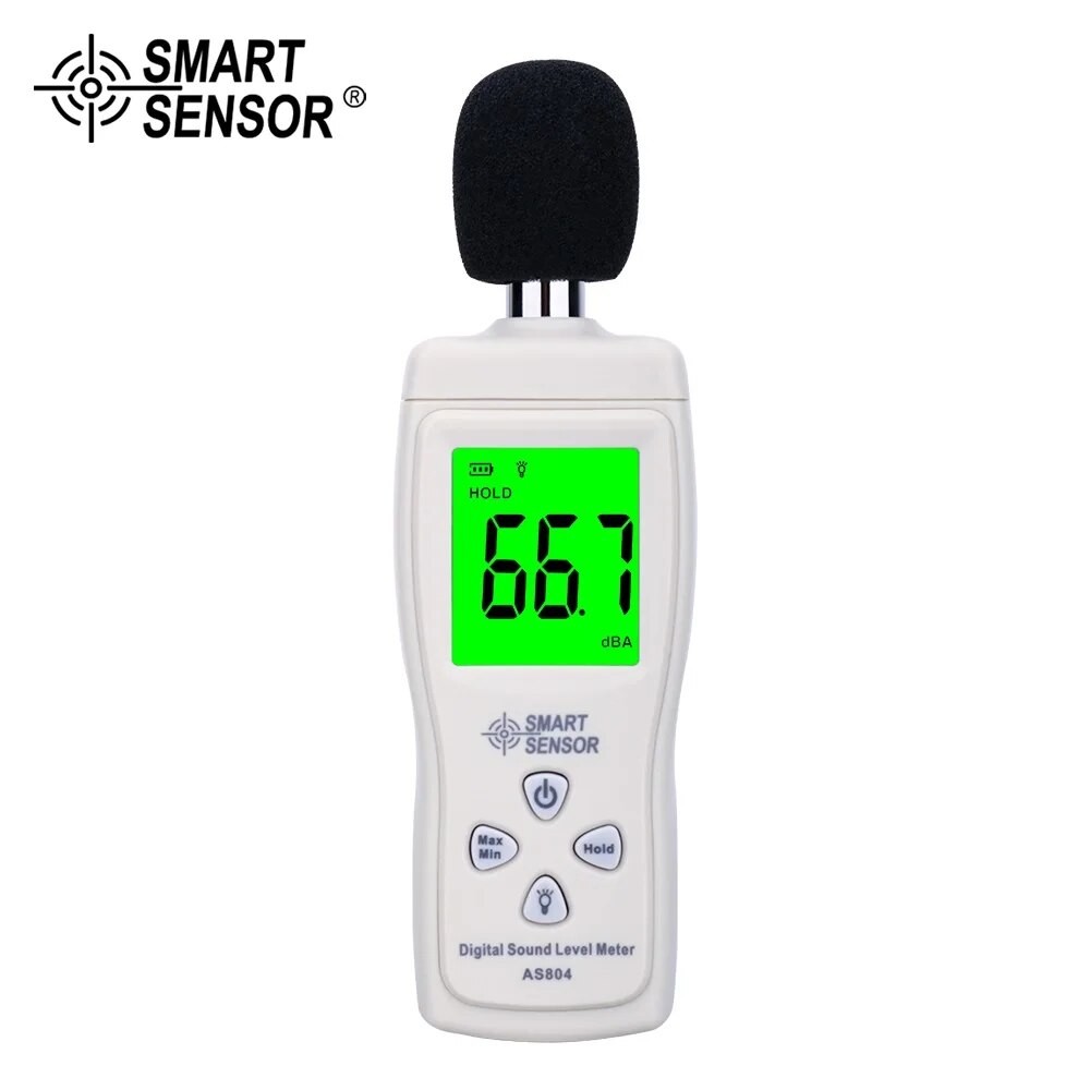 Jual BEST SELLER Smart Sensor AS804 Digital Sound Level Meter Decibel ...