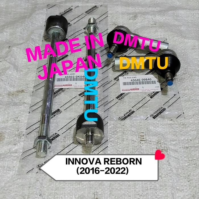 Jual Rack End Assy+Tie Rod (4Pc) Toyota Innova Reborn (2016-2022 ...