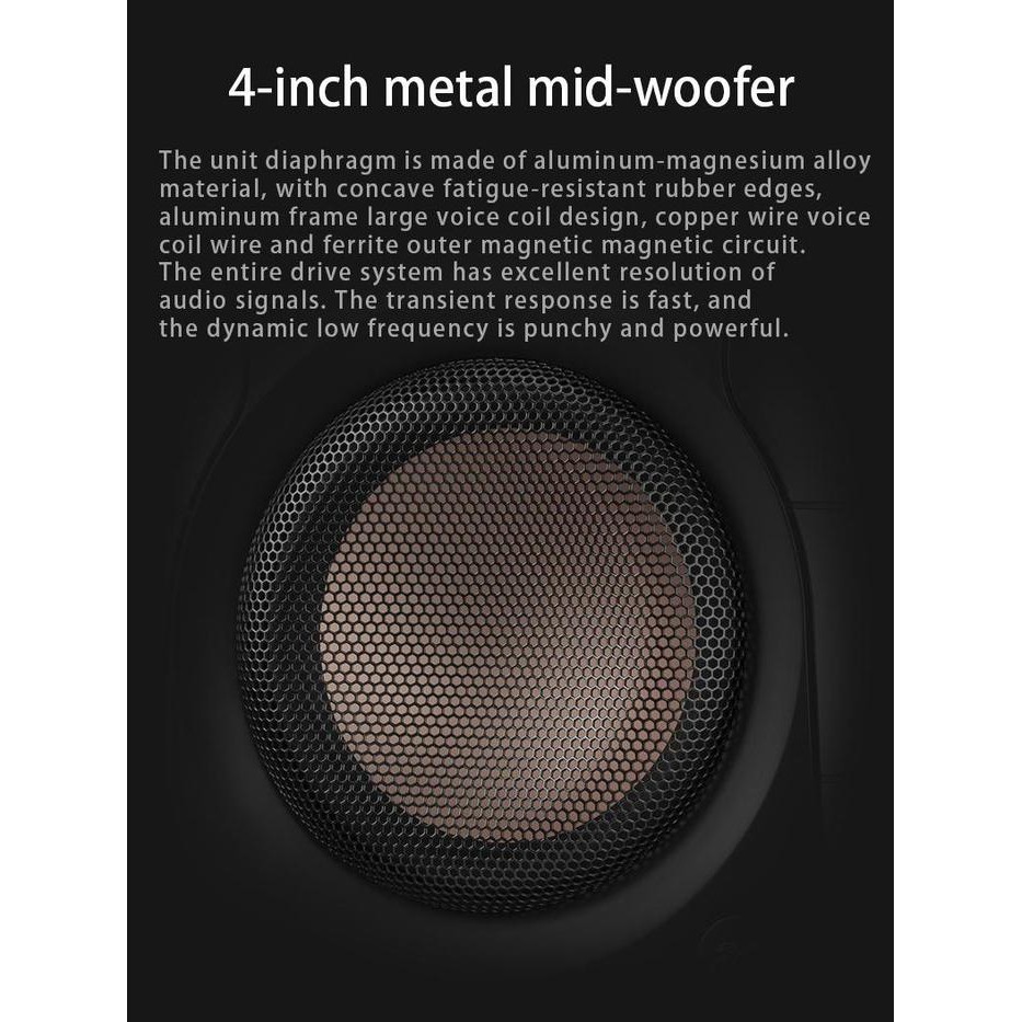 Jual Hivi Swan D100 2.0 Professional Hi-Fi Audiophile Multimedia Ribbon ...