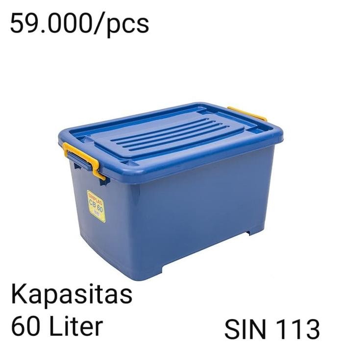 Jual SINPLAS Container CB 60 Kapasitas 60 Liter SIN 113 60L 60Liter ...
