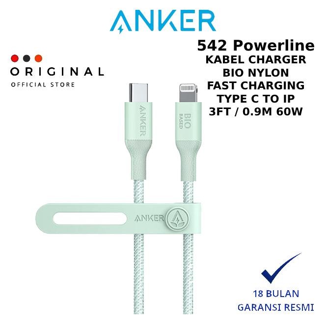 Buy Anker 542 USB-C to Lightning 6ft Bio-Based Cable - Phantom Black in