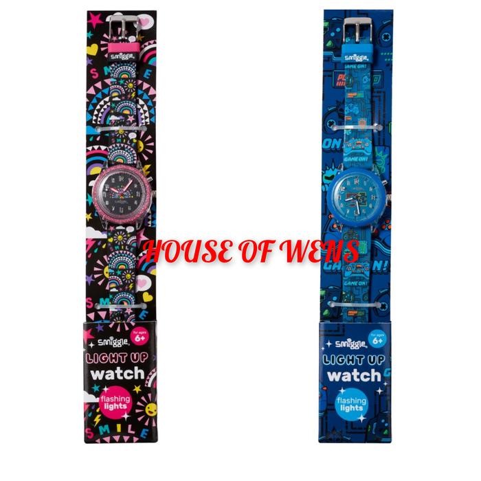 Jual SMIGGLE BETTER TOGETHER LIGHT UP WATCH ORIGINAL - JAM TANGAN ...