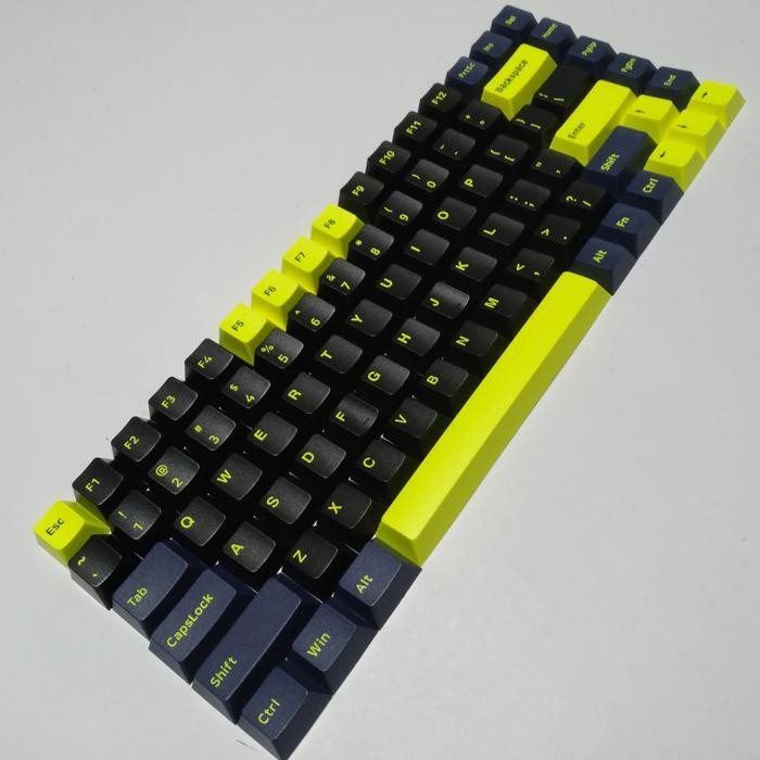Jual ASLI Keycaps PBT Double Shot Night Runner Colorways Cherry Profile ...