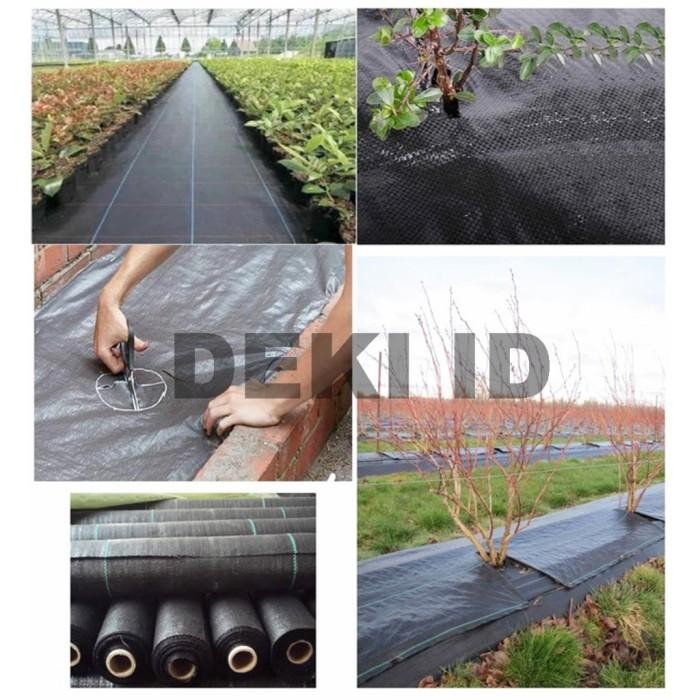 Jual Weedmat Roll Lebar 2 M x Panjang 100 M Terpal Green House Hitam ...
